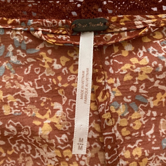 Free People Lola Kimono in Ochre - Picture 12 of 16